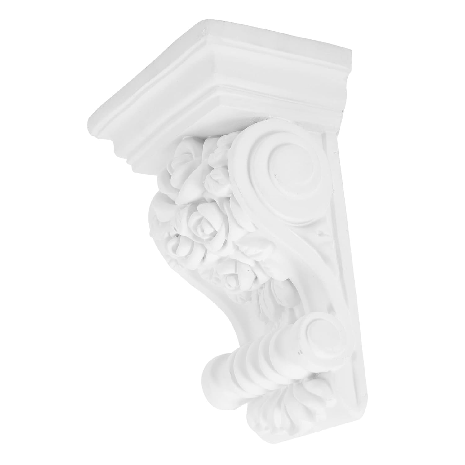 DOITOOL 4pcs European Style Corbels for Home Decoration Decorative Ceiling Corbels Unique Design Easy to Install High Density Pu Material for Interior and Exterior Decor
