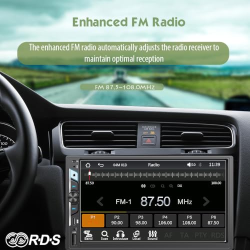 7 Inch Wireless CarPlay Stereo