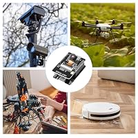 diymore 2PCS für ESP32 CAM Entwicklungsplatine, für ESP32-CAM MB WiFi/Bluetooth Entwicklung Board, DC 5V Dual-Core-Entwicklungsplatine mit 2,4 G Antennen IPEX, 2640 Kamera-TF-Karten-Modul – Ansicht 8