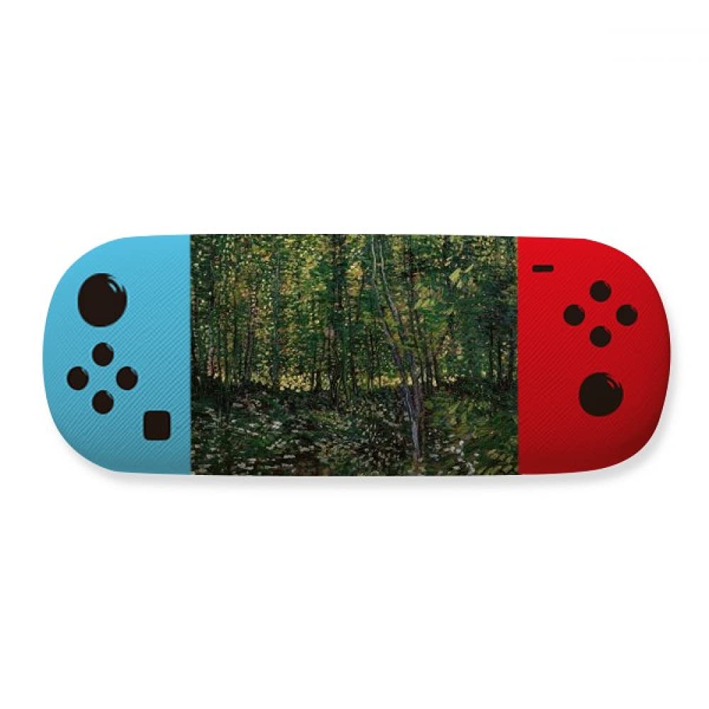Étui de rangement pour lunettes arbre et fleurs rigide - 4