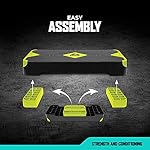 RBX Aerobic Step Platform with Non-Slip Textured Surface -2-Level Adjustable Steppers for Exercise, Compact, Lightweight, Easy-to-Store Exercise Step & Fitness Step Bench - Image 2