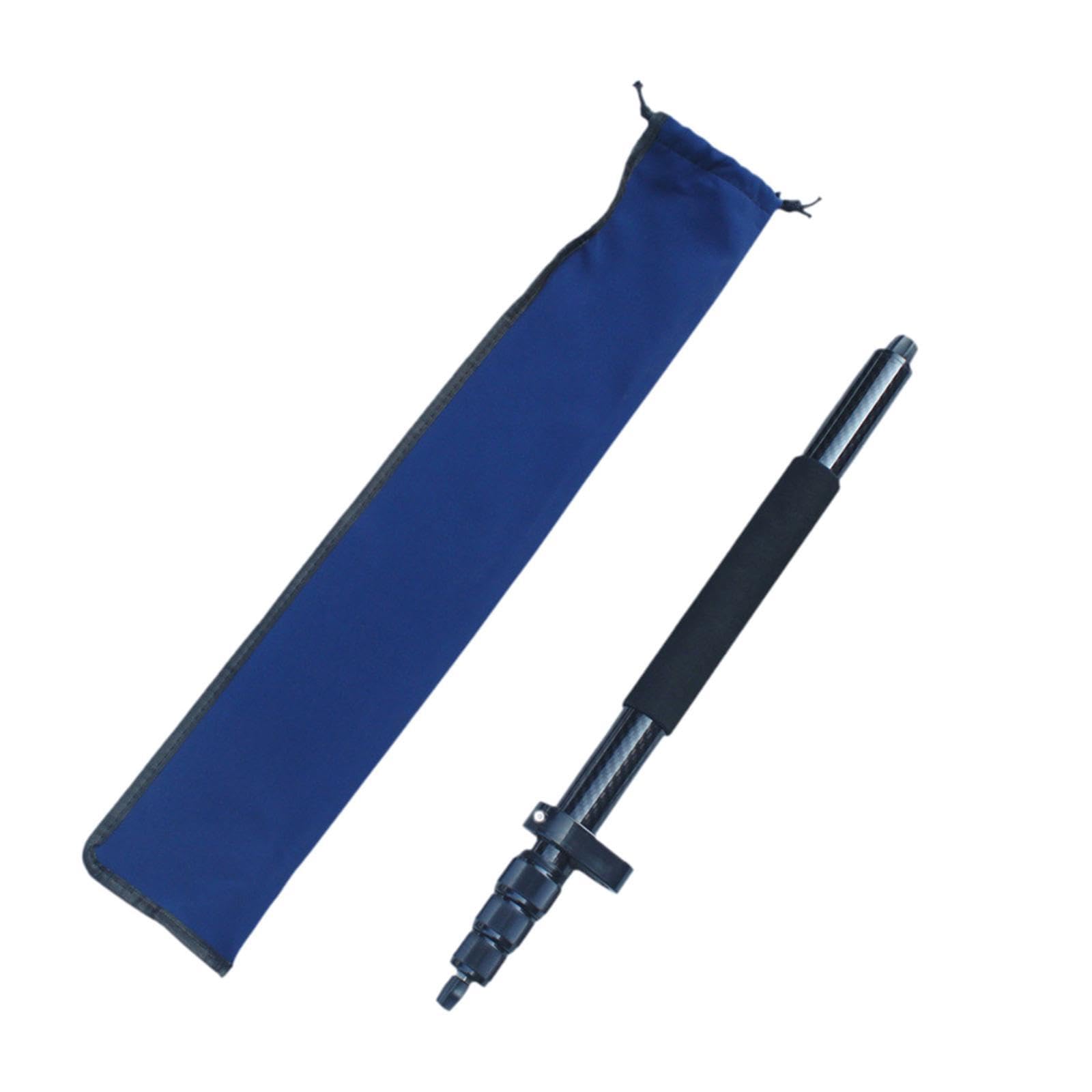 Puxzyax Portable Aluminum Alloy Telescopic Centering Pole Easy To Adjustable Measuring Tool Lightweight For Mapping Portable Measuring Rod Aluminum Surveying