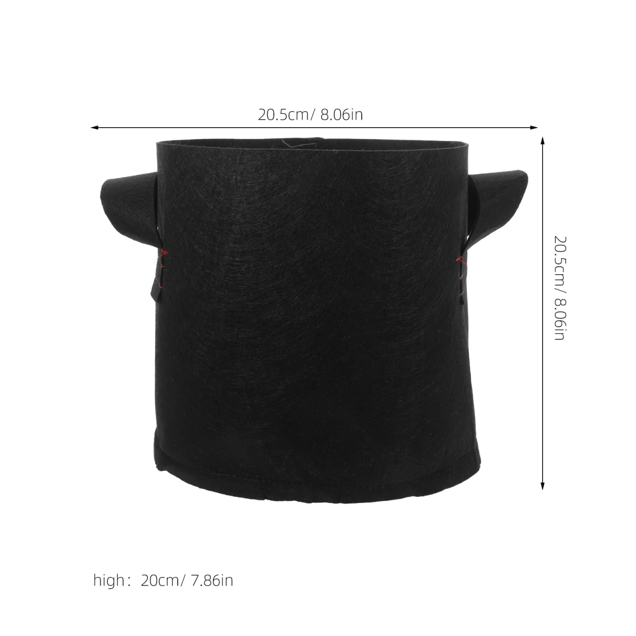 INOOMP 12pièces Sacs De Culture Tissu Non Tissé Épais avec Poignées pour Plantes Pommes De Terre Légumes Intérieur Et Extérieur