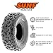 SunF A014 XC-Sport ATV & Go Kart 145/70-6 (14x6-6) Knobby Tires, 6 PR, Tubeless (Pair of 2)
