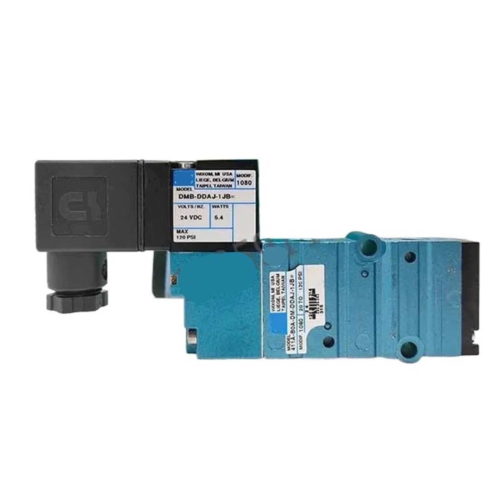 ELZNSQQK Solenoid Valve 411A-B0A-DM-DDAJ-1JB 1080