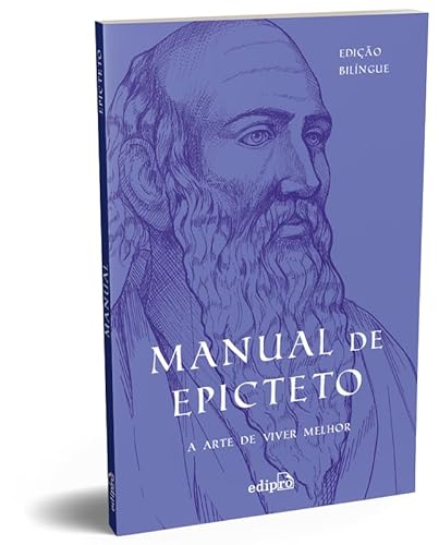 Manual de Epicteto: A arte de viver: Edição Bilíngue com postal + marcador ( Coleção Grandes Mestres