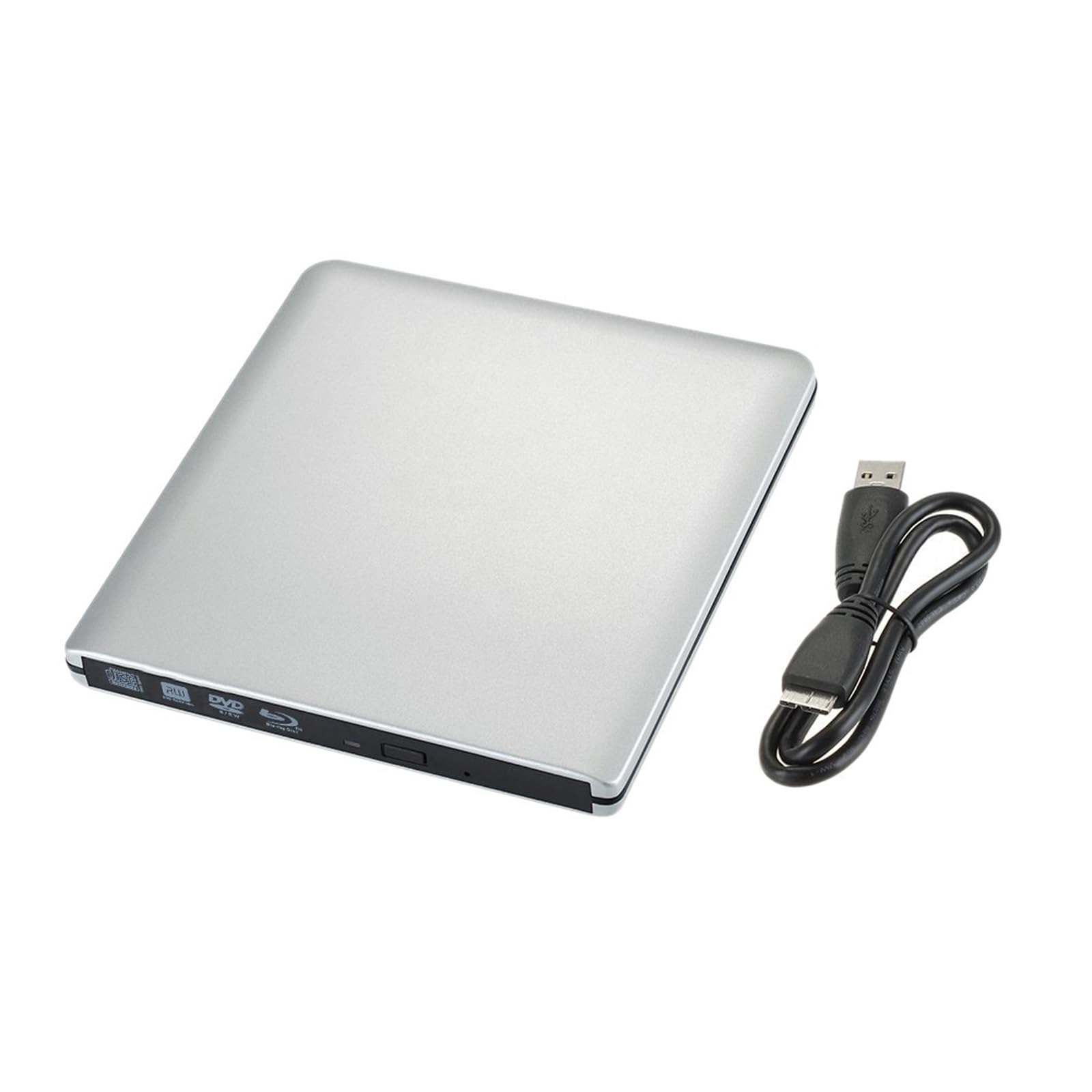 unità Ottica Esterna Ultrasottile con masterizzazione Blu-Ray 4K, USB 3.0, Riproduzione Dvd, Blu-Ray R/W 3D