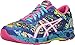 ASICS Women's Gel-Noosa Tri 11 Running Shoe, Asics Blue/White/Hot Pink, 8 M US