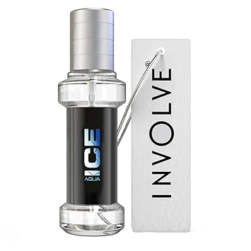 INVOLVE Elements Aqua Ice Spray Air Perfume Fine Fragrance Scent Air Freshener - IELE07-30ml | Car fresheners | Car accessories interior | Long lasting fragrance | Car perfume