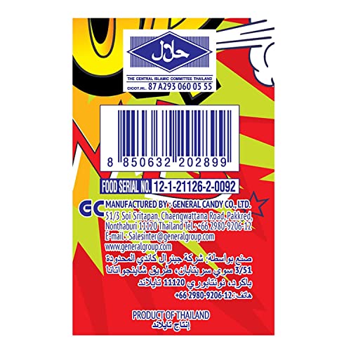 Image of Zour Bomb Cola Candy-Pack Of 4 (110 Gram Each), Sour Candy In Cola Flavor Combo Pack, Product Of Thailand|Share With Friends & Family