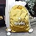 Produktbild Personalisierbarer Namensbeutel, Goldfarben, Luxus-Pompom-Sack