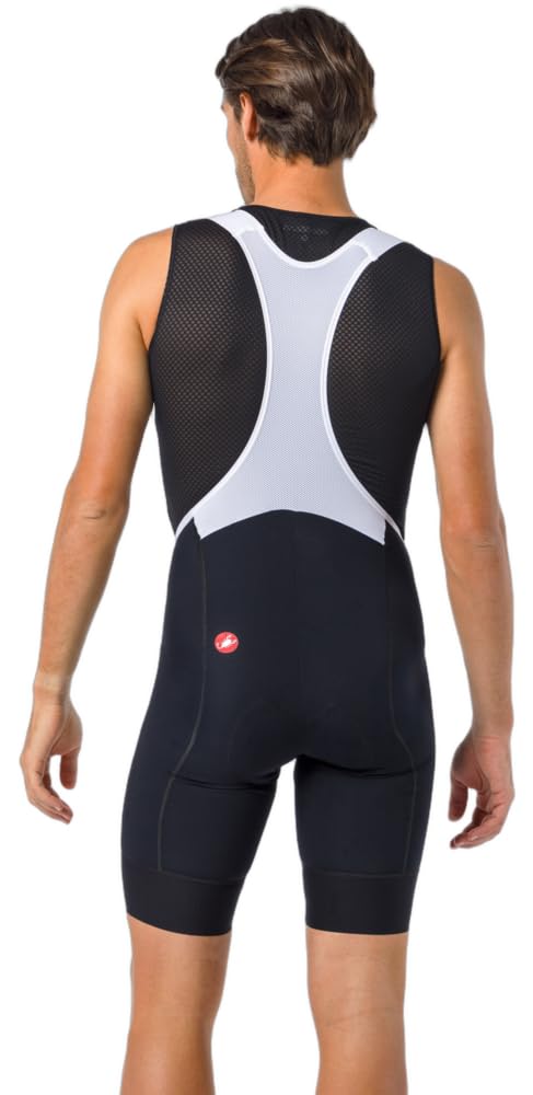 Castelli Discover Bib Shorts – Pantaloncini Ciclismo con Bretelle Estivi