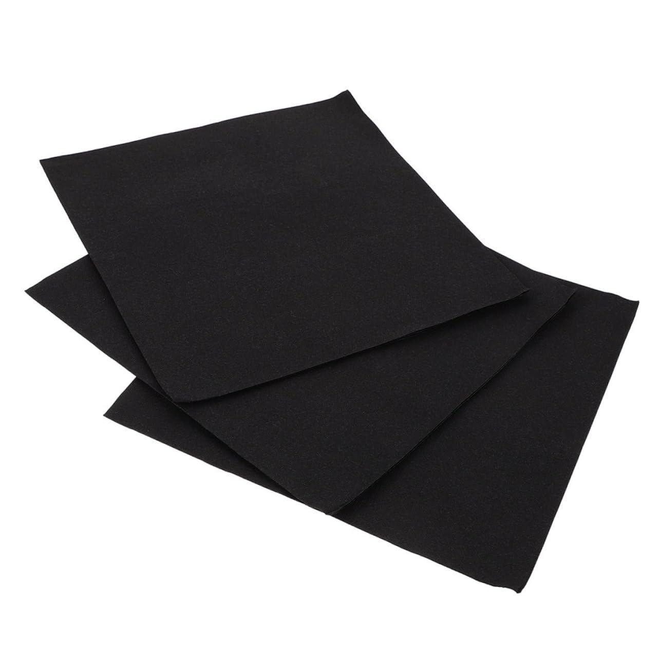 Mikinona Noires 100 Serviettes de Table Anti-Fuite, en Papier, Épaisses et Absorbantes, Élégantes Décoration de Table, pour Mariage et Fête