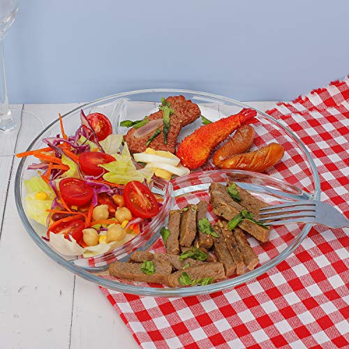 Foyo RP-10 Round Tempered Glass Serving Platters/Trays thumb #4