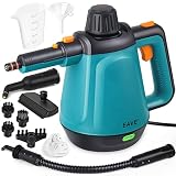 Handheld Steam Cleaner, Steamer for Cleaning, with Steam Lock Button for Hands-free Steaming, 350ml