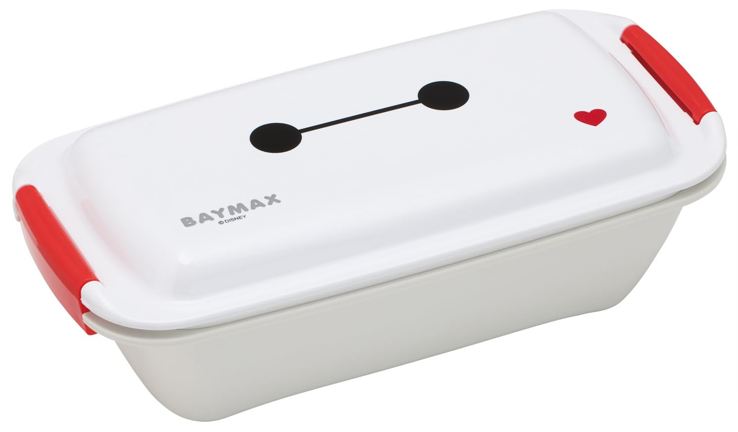 スケーター(Skater) 弁当箱 バイオマス 洗いやすい ランチボックス 1段 530ml ふんわり盛れる ドーム型フタ 食洗機対応 レンジ対応 日本製 ディズニー ベイマックス 26 PTLB6B-A