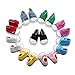 Fully 3 Paires de Chaussures de Sport en Toile de poupées pour poupées de 18 Pouces