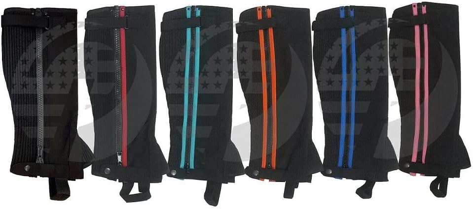 Half Chaps Amara Equestrian English Riding Unisex Adult Half Chaps S/M/L/XL