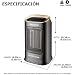 DFGOTOP Mini Calefactor Eléctrico Cerámico Baño, Calefacción Eléctrica Silenciosa Bajo Consumo ,...