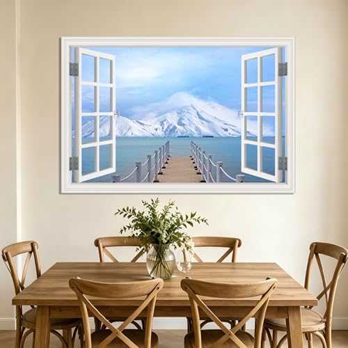 Évasion Alpine Chez Vous avec le Tableau Toile Forêt Nature 50x75 - 3