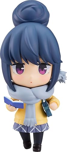 Max Factory Campamento relajado Rin Shima (School Unifrom Ver.) Figura de acción de Nendoroid
