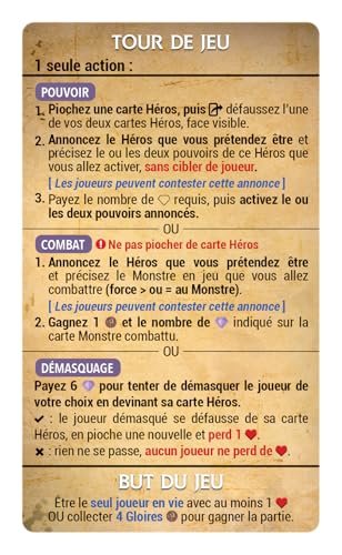 Blackrock Games Heros Love to Live Jeu de Cartes et de Bluff Jeu d'ambiance Tactique pour 2 à 5 Joueurs dès déduction rôle caché réflexion identité secrète Unfriendly Games - vue 6