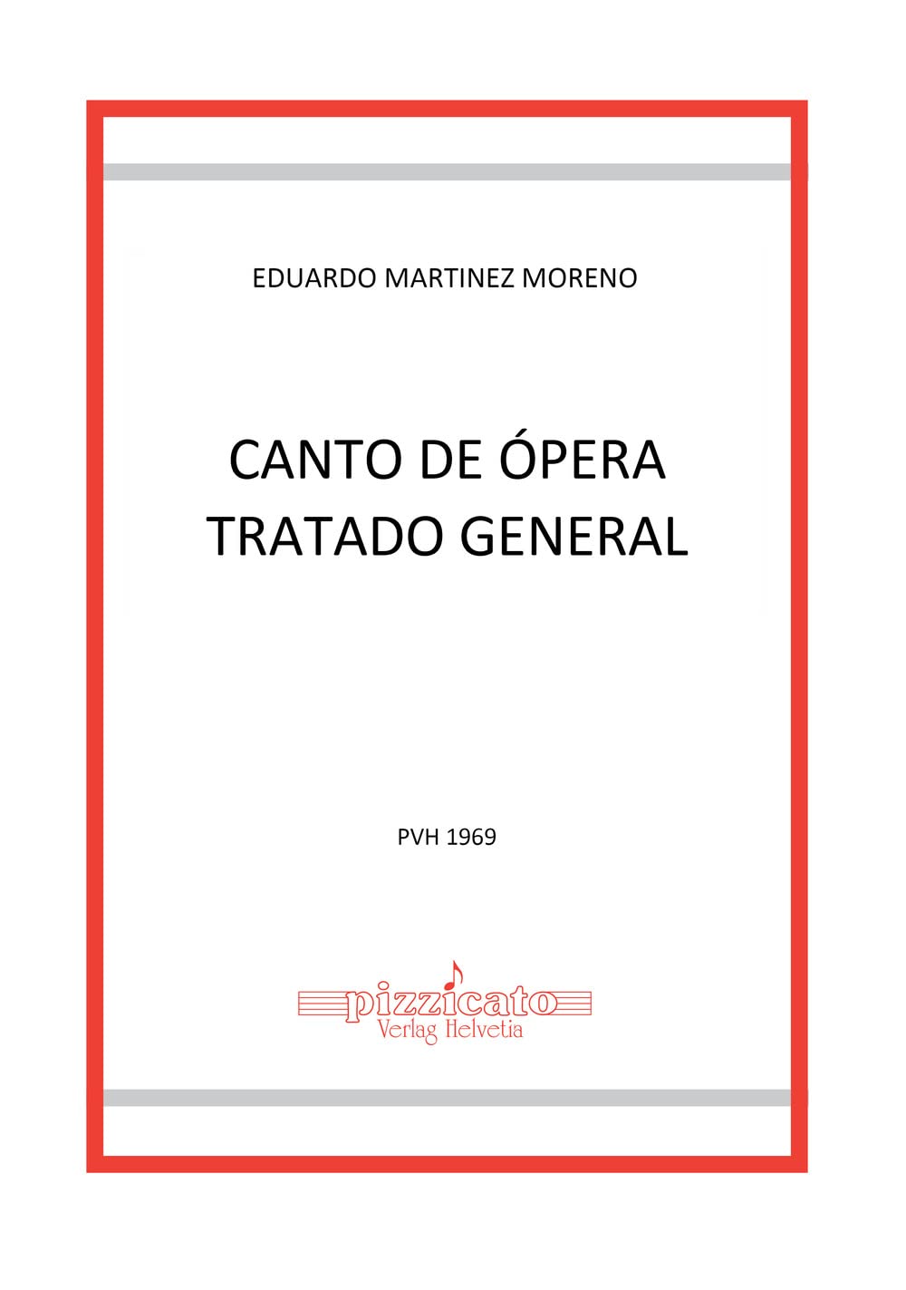 Canto de ópera Tratado general beau livre cadeau pour musicien