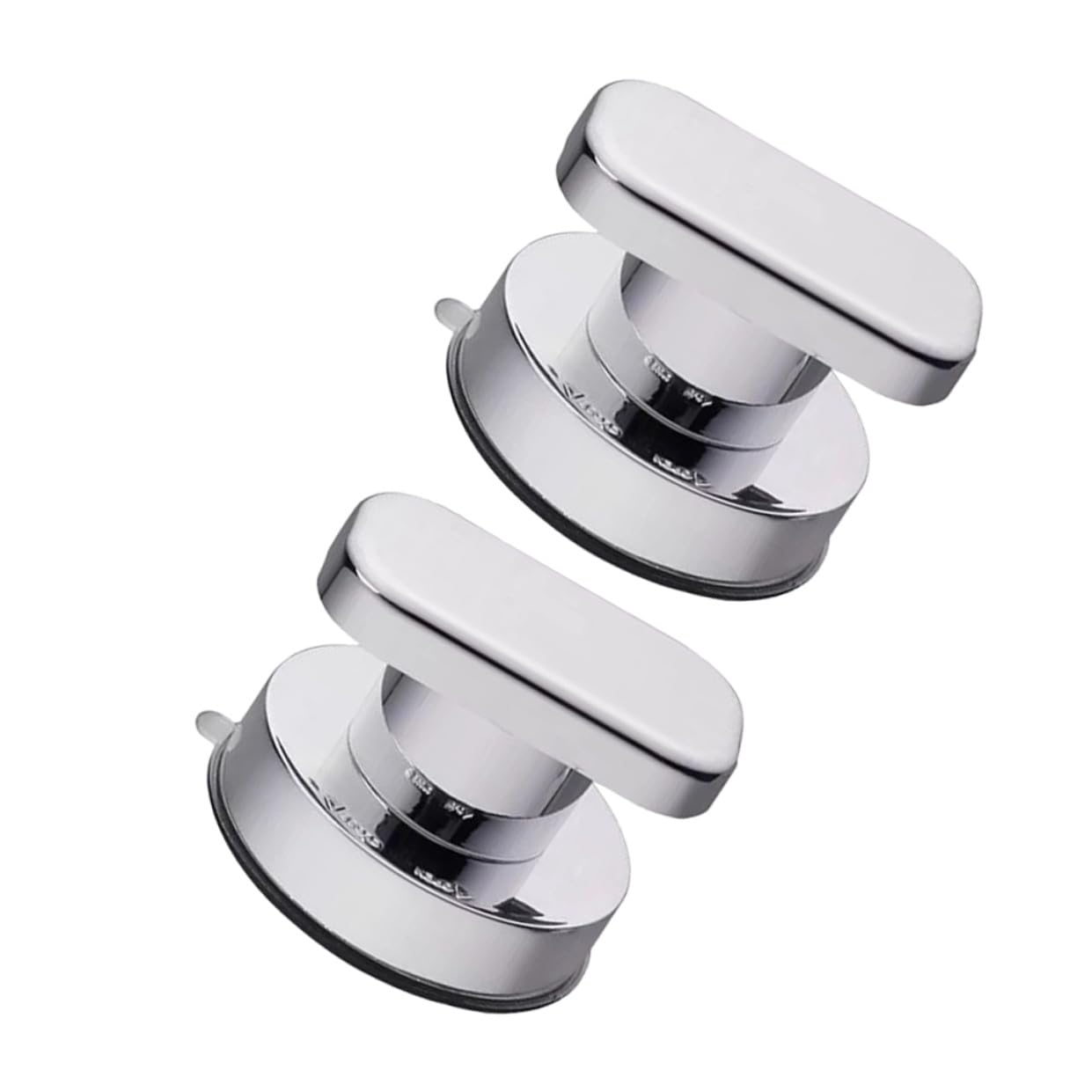 Barra de seguridad antideslizante para inodoro de acero inoxidable color plata 2 uds