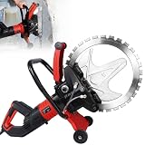 LOSCHEN 6000W Elektrische Betonringsäge, Bürstenloser Motorsäge-Schneider mit Wassergekühltem Staubabsaugsystem, Schnitttiefe bis zu 29 cm – Für Beton, Mauerwerk, Zement & Stein