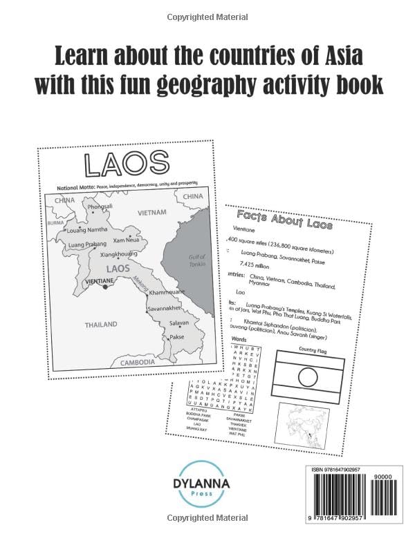 Asia Geography Activity Book - Image 2