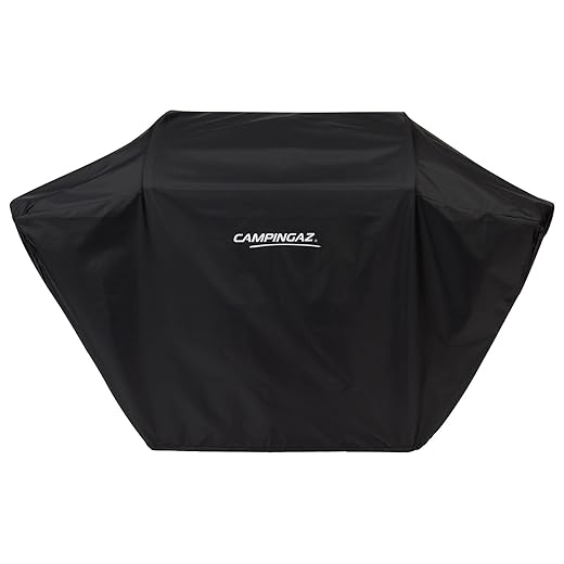 Funda Prot 146X65X118Cm Barbacoa Pol/Pu Ne 2000037 - Campingaz En Oferta Campingaz Bbq Accy Cover Funda Para Barbacoa L, Resistente Al Agua Y A La Intemperie, Cordón De Fijación 3 Series Classic Grills, Protección Solar, Polvo Y Lluvia, Negro