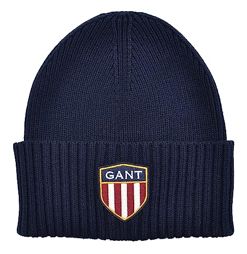 GANT-Strickmuetze-Banner-Shield-Beanie-One-Size-Unisex