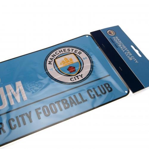 Manchester City F.C. Señal de calle BL mercancía oficial