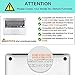 MOSISO Silicone Keyboard Cover Compatible with MacBook Air 13 inch A1466 A1369 2010-2017&Compatible with MacBook Pro 13/15 inch (with/Without Retina Display, 2015 or Older Version), Dark Navy