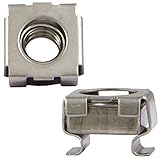 Größe: M8 OPIOL QUALITY  Käfigmuttern M8 für Blechstärke 1,8-3,2 mm Edelstahl A2 (10 Stück)  Vierkant Käfigmutter