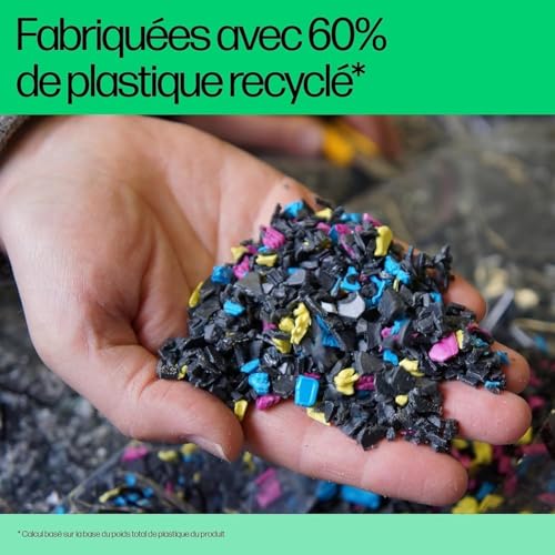 HP OfficeJet Pro 9120e, 403X8B, Imprimante Multifonction à Jet d'Encre A4 Couleur, Recto Verso Automatique, 22 ppm, Wi-Fi,6 mois de forfait Instant Ink gratuit, Grise