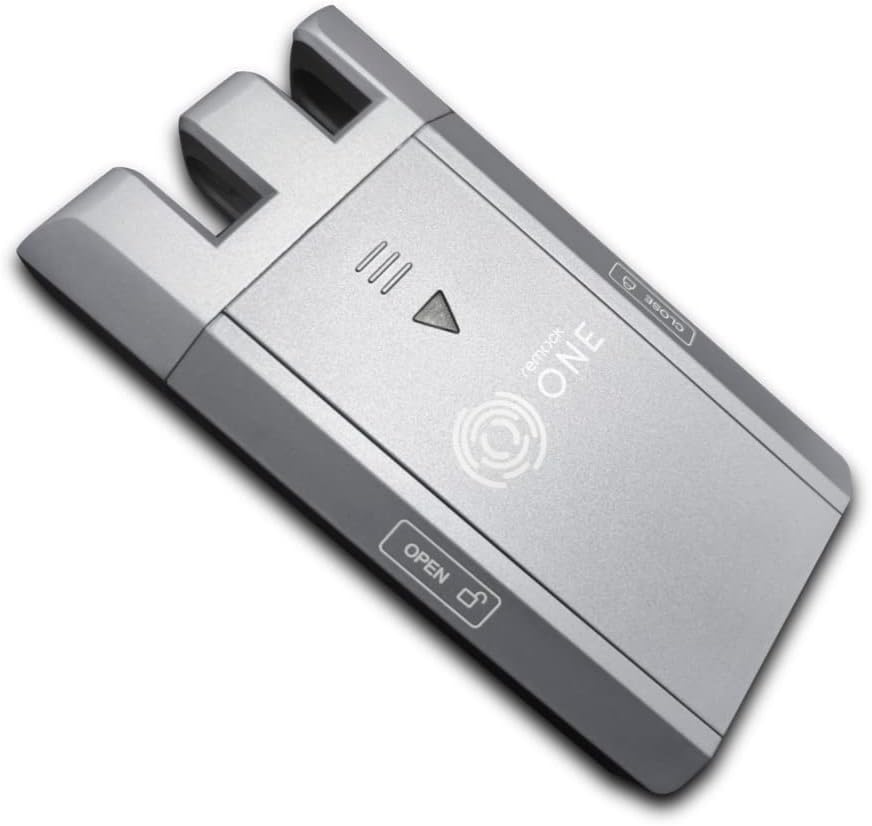 Remock Lockey RLK4S - Invisible Door Lock with 4 Remote Controls (3V) - Silver