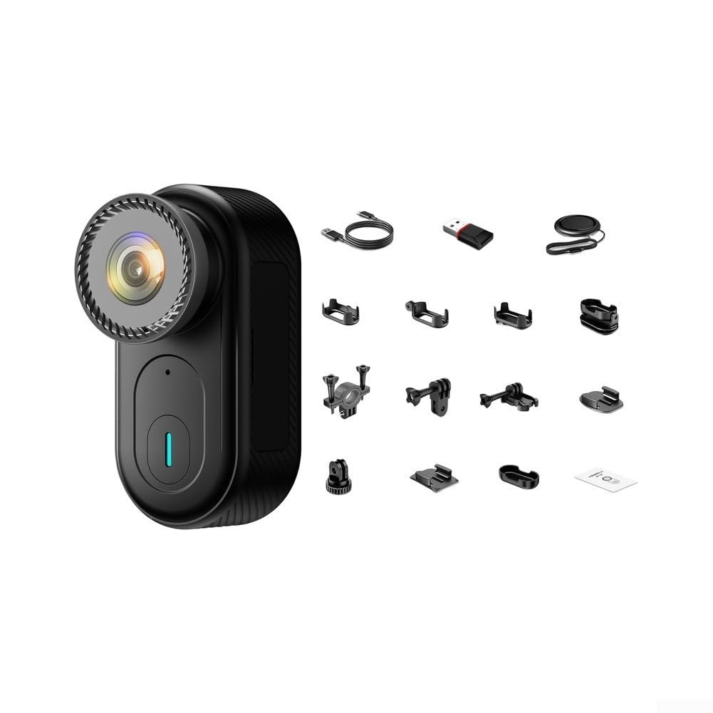per fotocamera Azione 4K Magnetica Pendente Compatta per fotocamera