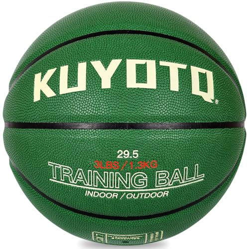 KUYOTQ 3lbs 29.5' Weighted Basketball Composite Indoor Outdoor Heavy Trainer...