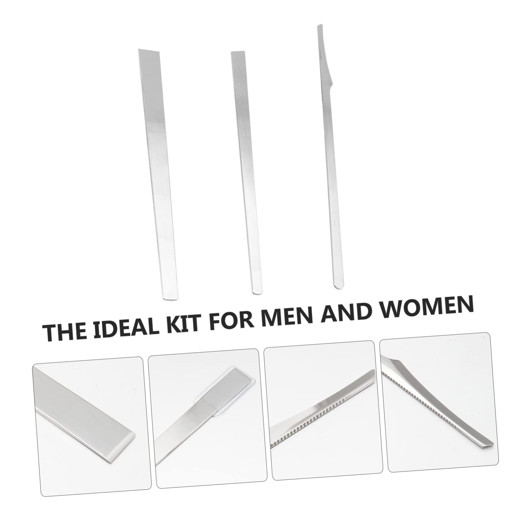 LALAFINA 9pezzi Attrezzi Per Pedicure Acciaio Inossidabile Kit Completo Per La Cura Delle Unghie Dei Piedi Rimuovi Cuticole Secche e Unghie Incarnite Strumenti Resistenti e Durevoli Per