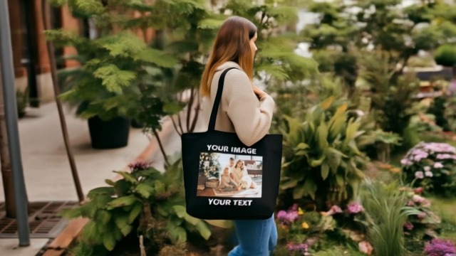 Bolsa personalizada con foto para dueño de perro o gato miniatura 7
