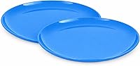 Vista 32 de Mintra Home - Platos reutilizables para servir (verde azulado, cuadrado, 2 unidades (14 pulgadas)