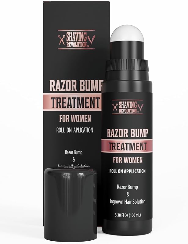 Viking Revolution Razor Bumps Treatment for Women Salicylic Acid -3.38fl oz | After Shave Ingrown Hair Serum - Contains Salicylic Acid - Bump Stopper for Bikini Area - Soothes Razor Burn