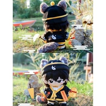 Amazon.co.jp: 20cmぬいぐるみ用 着せ替え服 ぬい服 オオカミ道