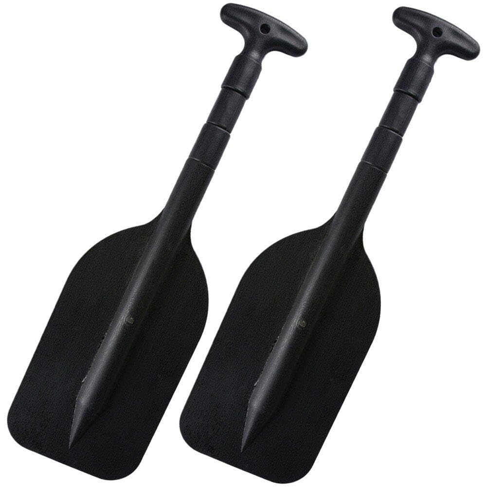 2 Pagaies Télescopiques de Bateau en Aluminium pour Canoë et Rangée Boa