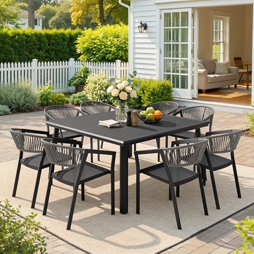 Crate & Barrel Willoughby Patio Dining Set