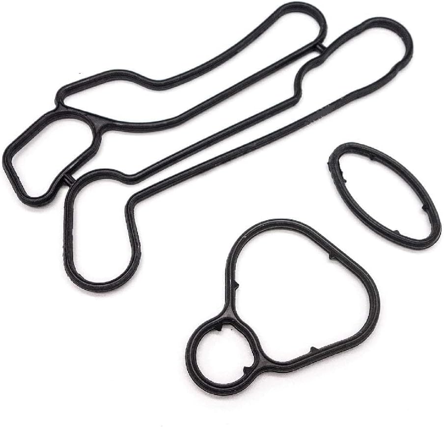 Ensun Engine Oil Cooler Gasket Seal O-Ring Compatible with Cruze Aveo Sonic 1.6L / 1.8L only - Total 15 PCS 55353331, 55354071, 926-167