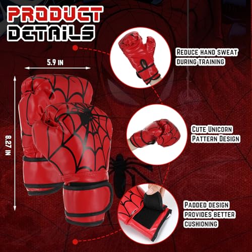 Image of Arrowbash Boxing Headgear and Gloves Set for Kids 6oz Boxing Gloves and Wrestling Headgear Sparring Equipment for Boxing Kickboxing Muay Thai BJJ Karate Training