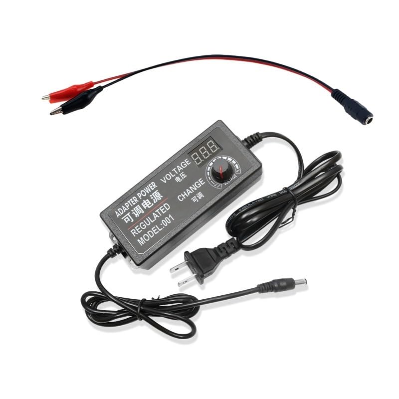 Transformateur Haute Tension avec variateur de tension DC 3V à 24V 5A et fiche clip femelle