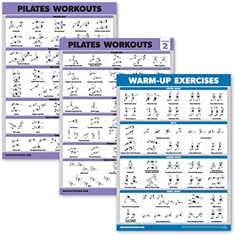 Palace Learning Pilates Workout Poster Set Cover